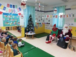 Babbo Natale ed il suo simpatico folletto